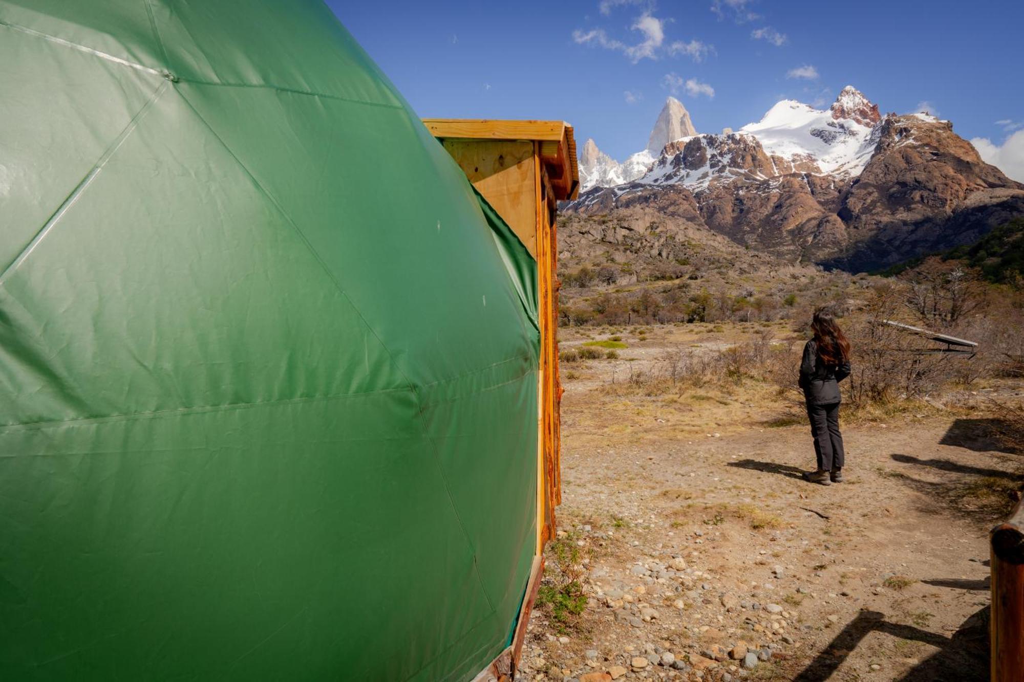 Hotel Patagonia Eco Domes El Chaltén Exterior foto